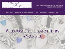 Tablet Screenshot of charmedbyanangel.com